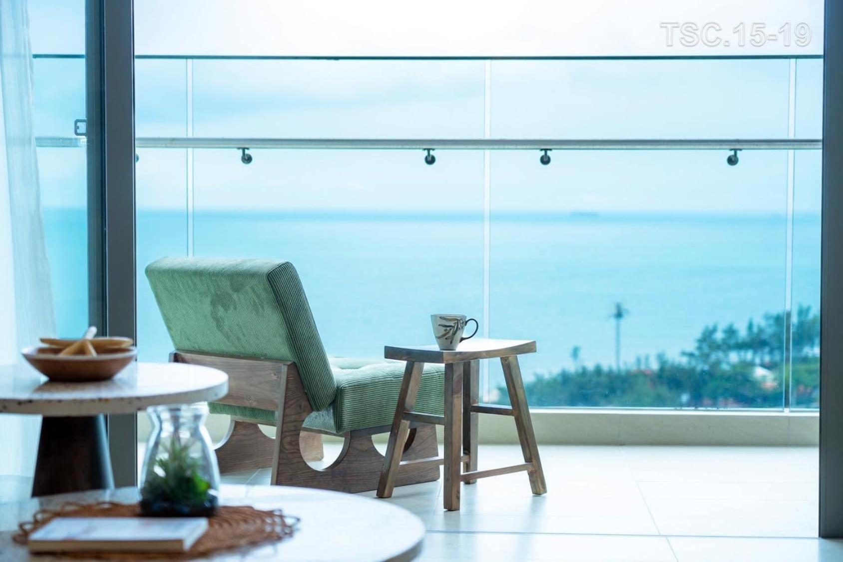 Căn Hộ The Sóng Vũng Tàu Hồ Bơi Vô Cực,Công Viên Nước Trẻ Em Miễn Phí-infinity Pool Free Esterno foto