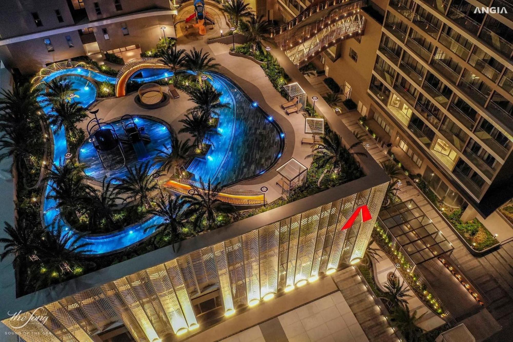 Căn Hộ The Sóng Vũng Tàu Hồ Bơi Vô Cực,Công Viên Nước Trẻ Em Miễn Phí-infinity Pool Free Esterno foto