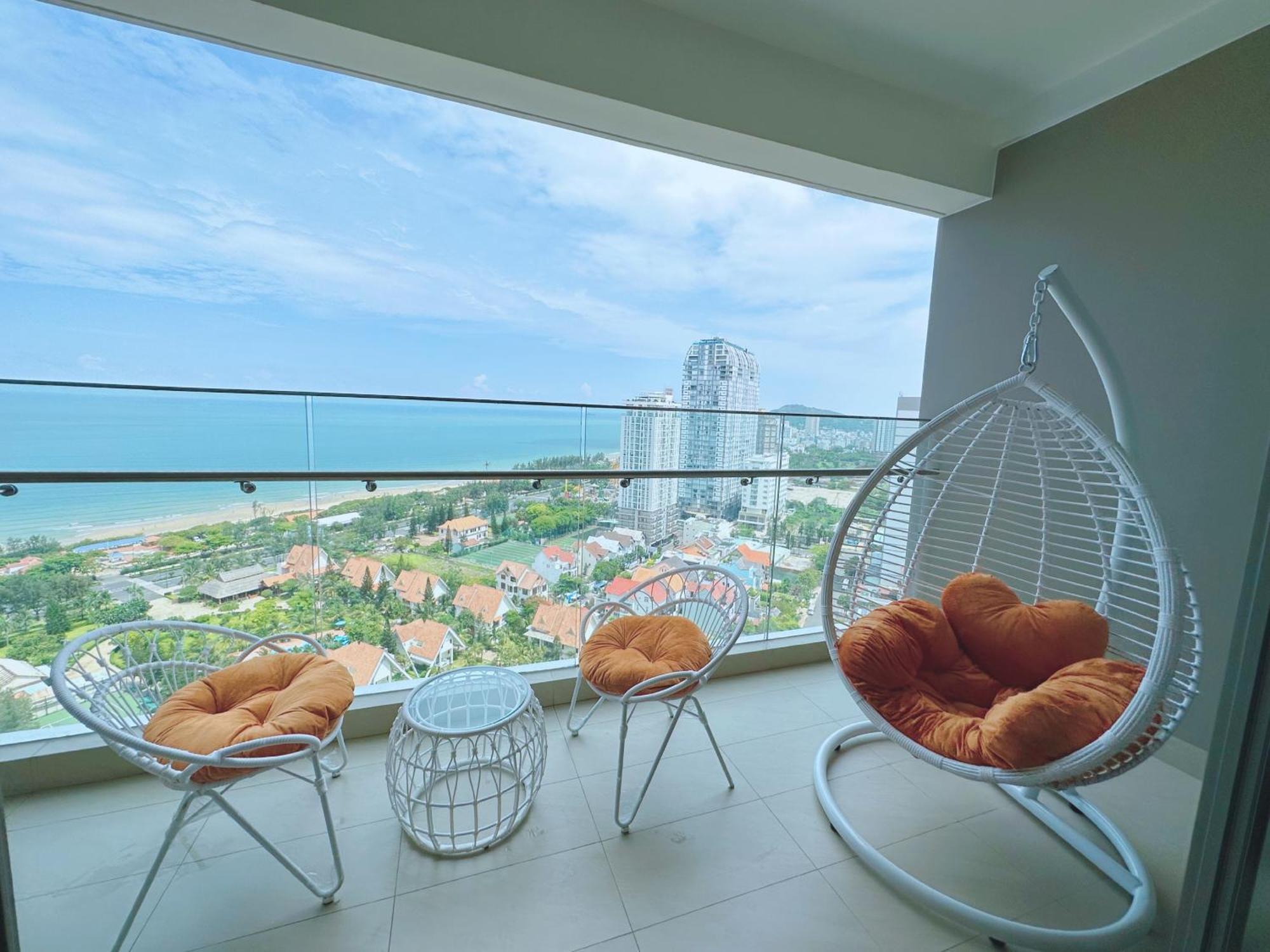 Căn Hộ The Sóng Vũng Tàu Hồ Bơi Vô Cực,Công Viên Nước Trẻ Em Miễn Phí-infinity Pool Free Esterno foto