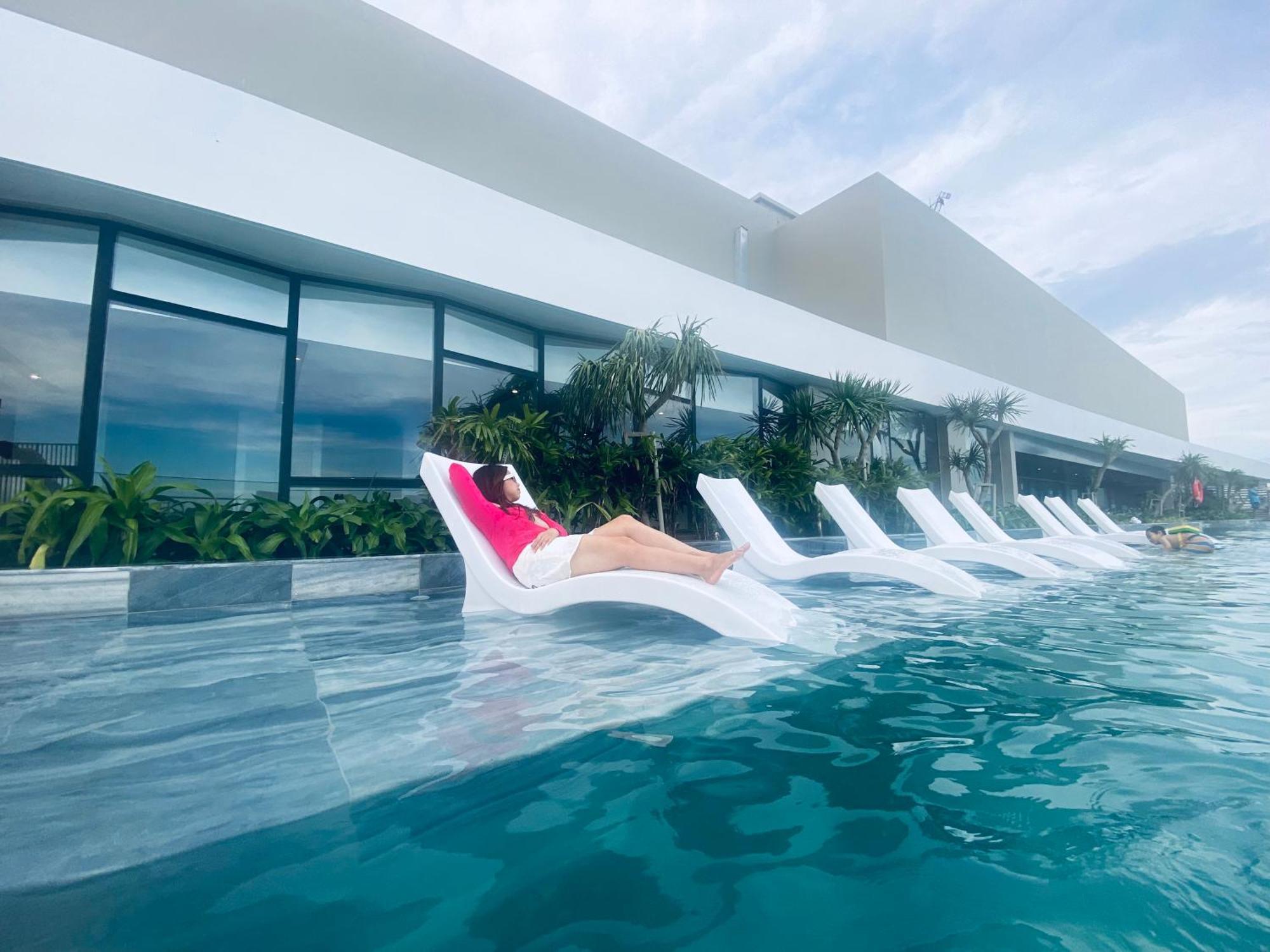 Căn Hộ The Sóng Vũng Tàu Hồ Bơi Vô Cực,Công Viên Nước Trẻ Em Miễn Phí-infinity Pool Free Esterno foto