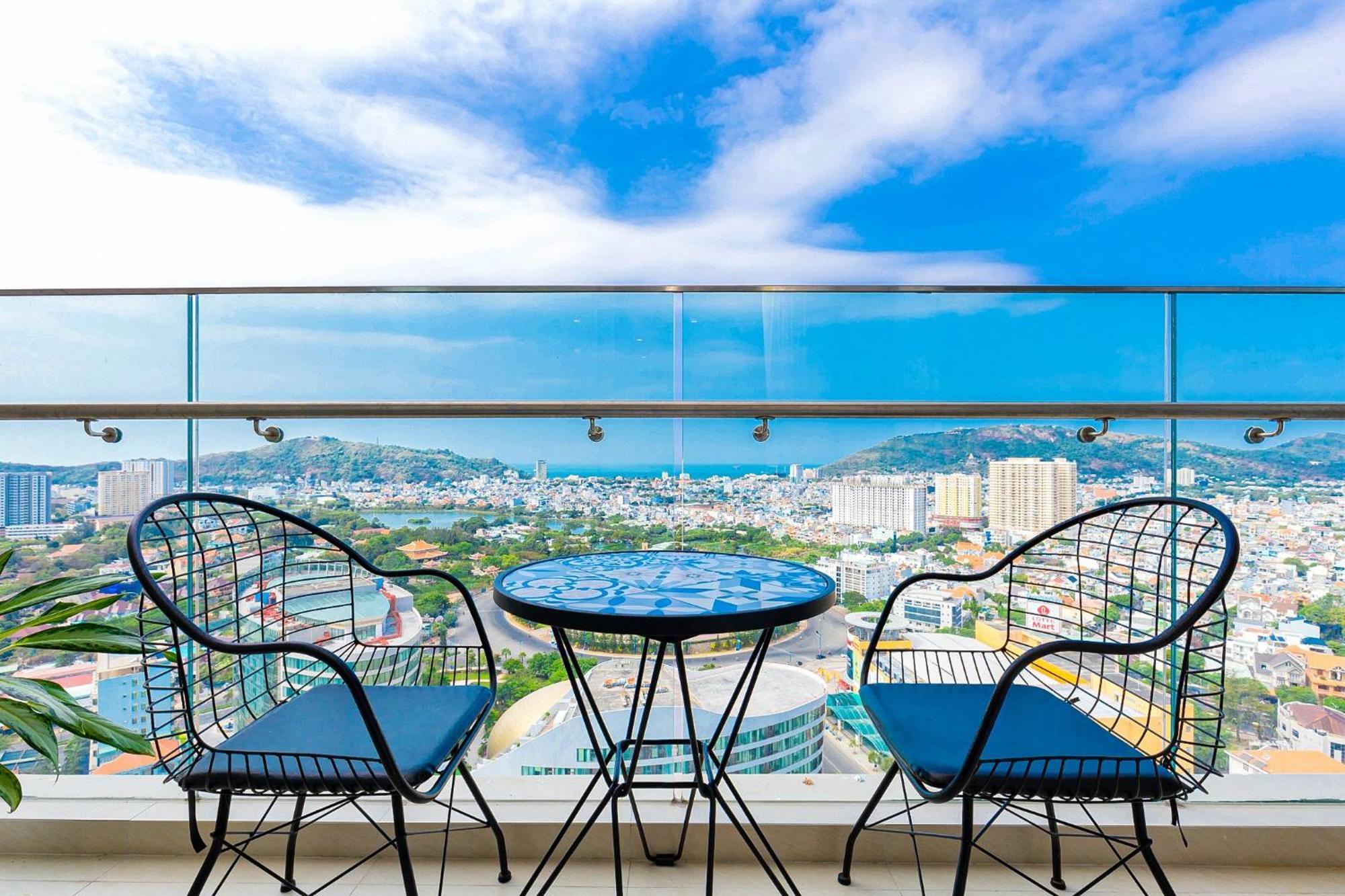 Căn Hộ The Sóng Vũng Tàu Hồ Bơi Vô Cực,Công Viên Nước Trẻ Em Miễn Phí-infinity Pool Free Esterno foto