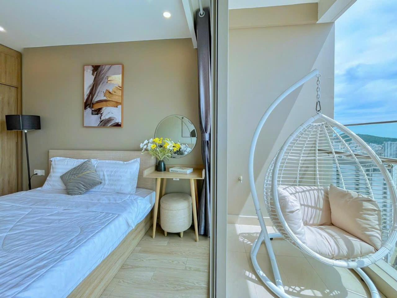 Căn Hộ The Sóng Vũng Tàu Hồ Bơi Vô Cực,Công Viên Nước Trẻ Em Miễn Phí-infinity Pool Free Esterno foto